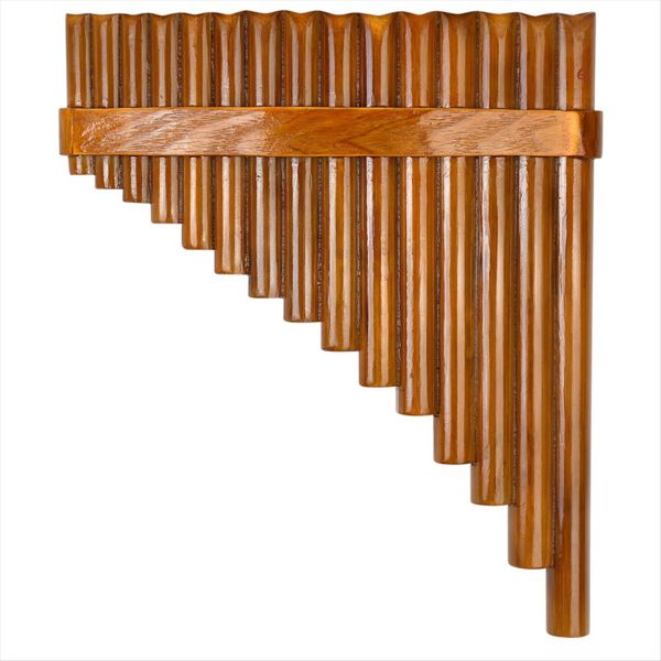 Natural Bamboo Flute Pan Flute Wind Instrument Left Hand Model