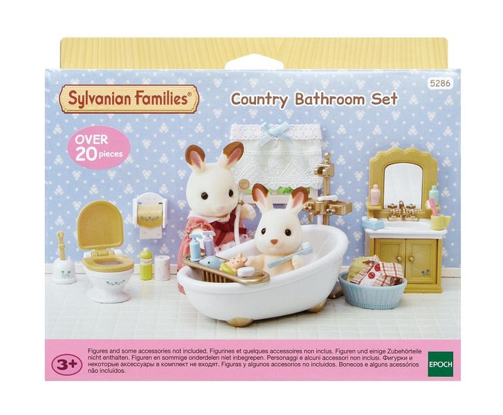 Sylvanian Families Country Bathroom Set