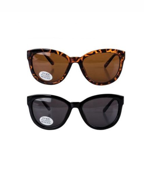 2 Pairs of Ladies Oversized Classic Sunglasses