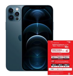 Apple iPhone 12 Pro Max 256GB - Pacific Blue(GAN) + Vodacom Sim Card Pack