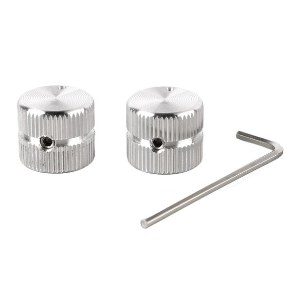 2pc Metal Tone Knobs