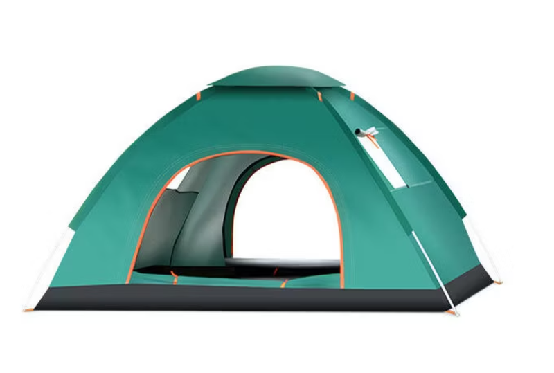 Ex-Camping Tent 2-3 Person Instant Pop Up Waterproof Automatic Dome-Green