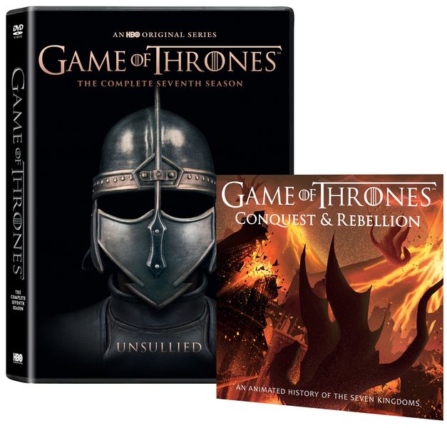 Game Of Thrones Season 7 (Unsullied Sleeve) - Includes Conquest &amp; Rebellion (DVD)