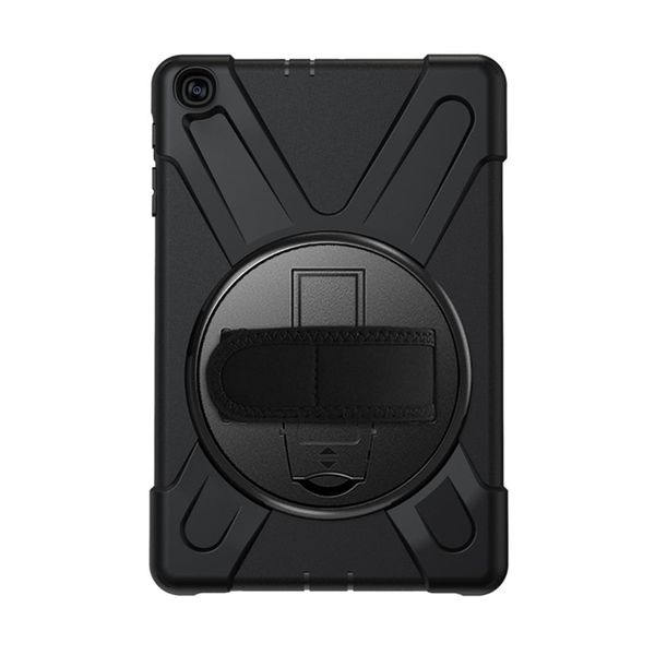 Heavy Duty Case with Strap Kickstand For Samsung Tab A8 10.5 (2021)