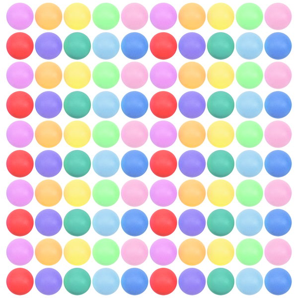 150Pcs/Pack Colored 40Mm Entertainment Mixed Colors Beer Pong Balls
