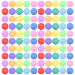 150Pcs/Pack Colored 40Mm Entertainment Mixed Colors Beer Pong Balls