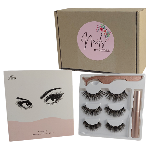 Magnetic Eyelashes Trio Kit, 3 Pairs - 3 Different Styles - Nails by Nicole
