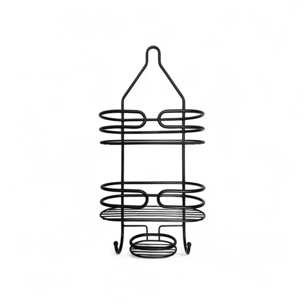 2-Tier Hanging Shower Storage Rack