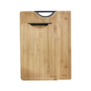 Bamboo Cutting Board Chopping Boards 2-Piece Set