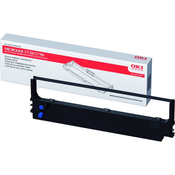 OKI 44173405 Black Ribbon Cartridge