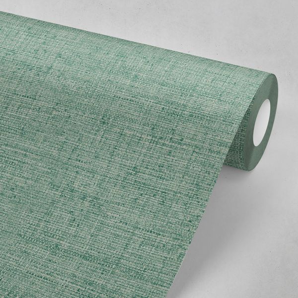 Robin Sprong Easy to Apply DIY Wallpaper Rolls - Duo Green Emerald