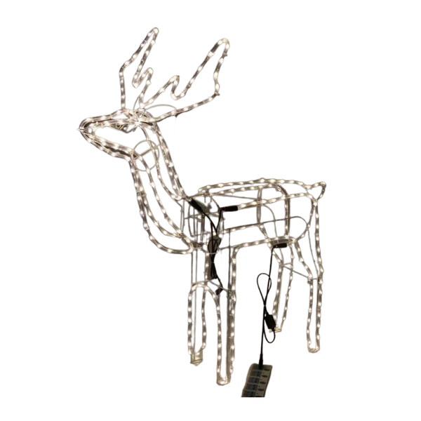 Christmas Led Light Display Reindeer Garden Outdoor Decorations