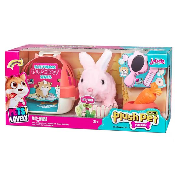 Electronic Built-in Pet House/Rabbit with Carrot
