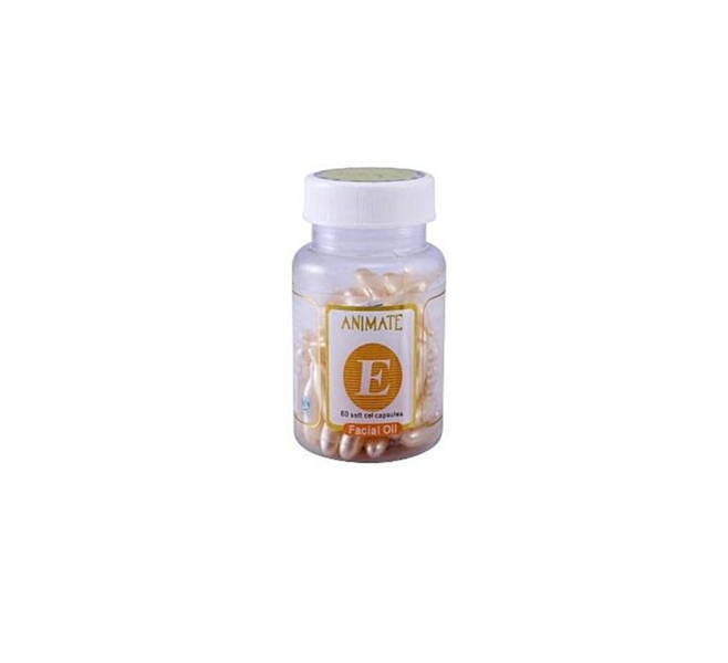 Vitamin E and Aloe Vera Skin Capsules