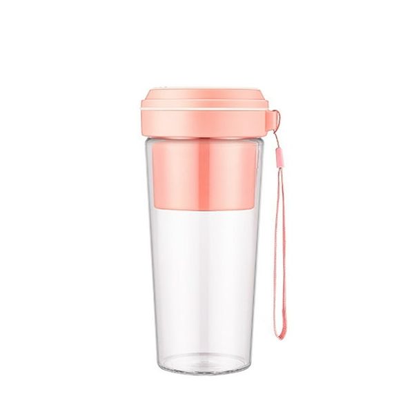 Portable Juicer Bottle/USB Rechargeable Blender- Juice Maker-Pink