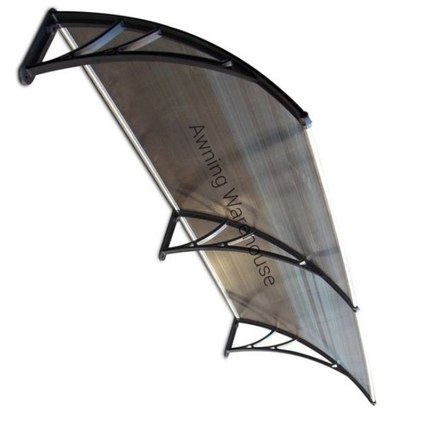 Awning Warehouse 2,4m x 1m Bronze