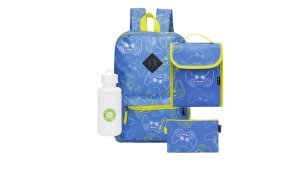 Quest Game On 4 Piece Backpack Combo - Navy