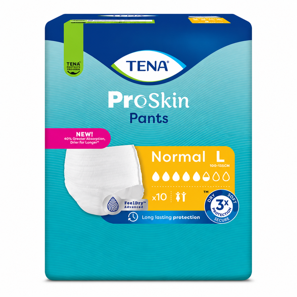 TENA 10 ProSkin Pants Normal Large Adult Incontinence