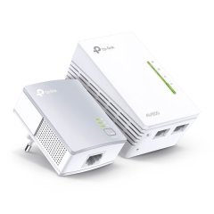 Tp-Link WPA4221 KIT 300Mbps AV600 Wi-Fi Powerline Extender Starter Kit