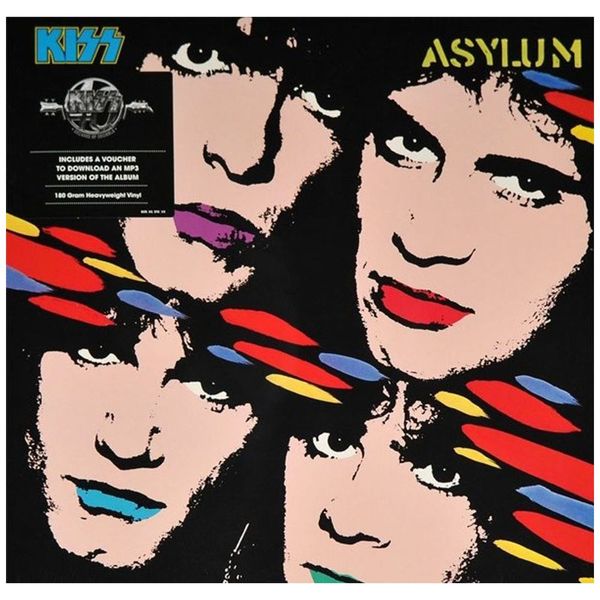 Kiss - Asylum 180g Vinyl LP Reissue Remastered + Download Voucher