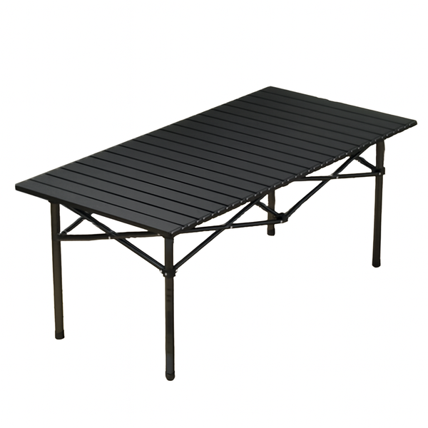 Egg Roll Table - Black Portable Outdoor &amp; Camping Table