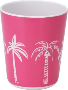 4 PC Melamine Mug Palm Design 440ml