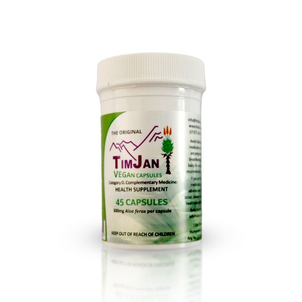 TimJan Aloe Ferox Vegan Capsules 300mg Your Natural Path to Wellness