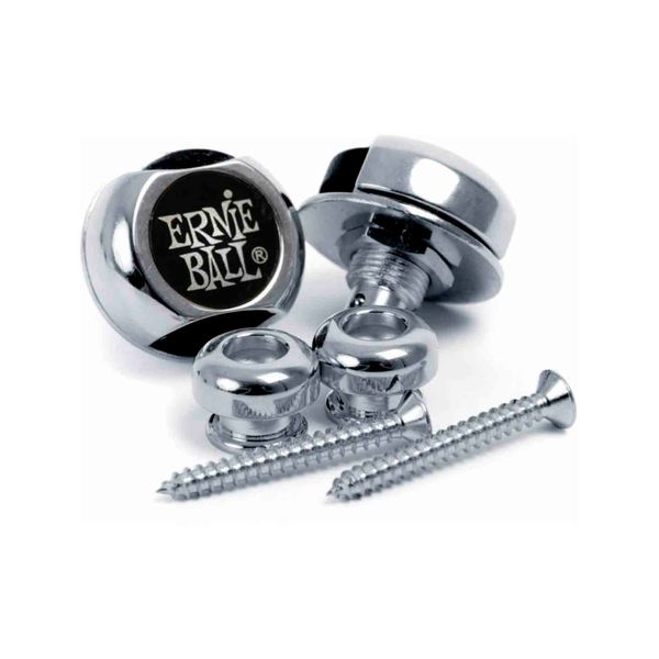 Ernie Ball 4600 - Chrome Super Locks Strap Lock Set