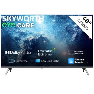 Skyworth 40e5500g Fhd 40" Google Smart Tv with Google Assistant