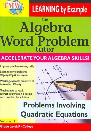 Algebra Problem:Problems Involving Qu - (Region 1 Import DVD)