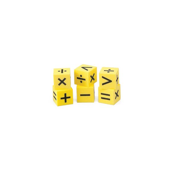 EDX Education Dice Foam Operations- 6 Piece 2cm