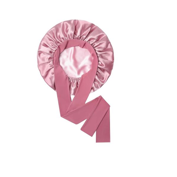Satin Bonnet, Hair Bonnet for Sleeping, Double Layer Night Cap