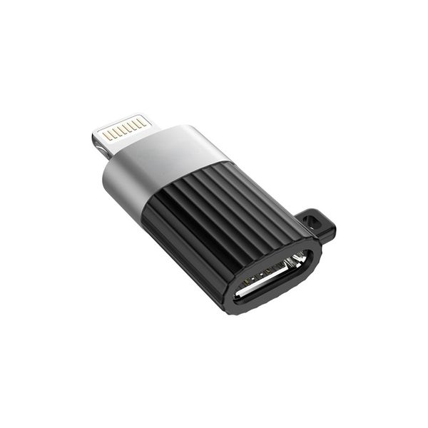 Lightning To USB-C OTG Adapter Durable Data Transfer Connector IOS Devices