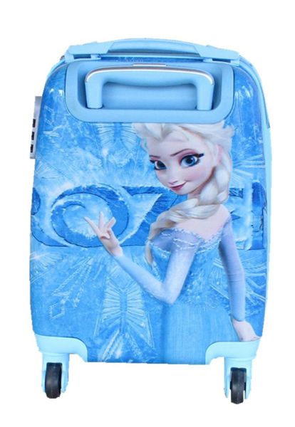 Frozen Hand Luggage Bag -Suitcase for Kids Hard Shell With 4 Wheels