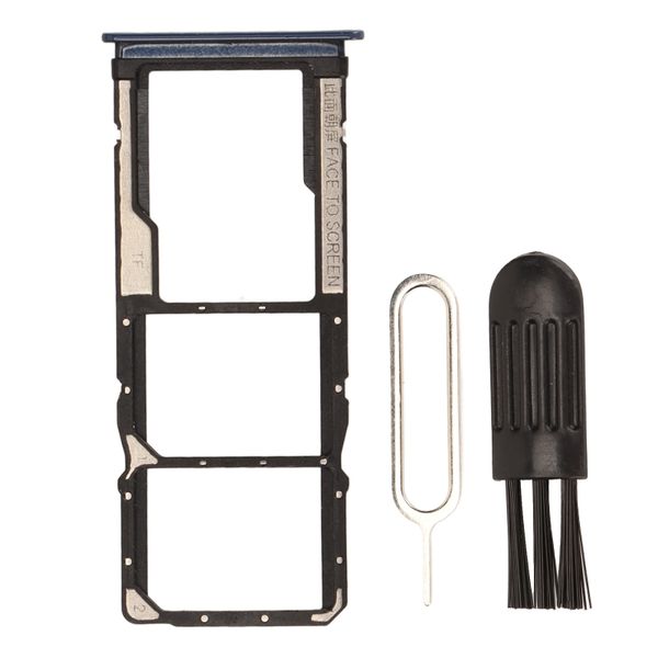 SIM Card Tray compatible with Redmi Note 9 Dark Blue