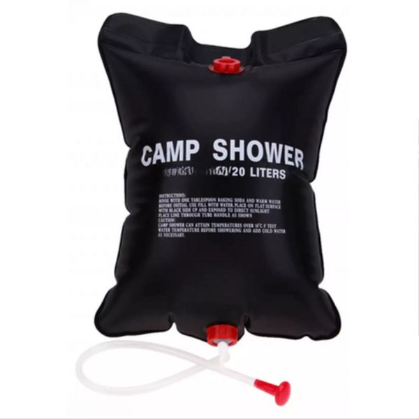 20L Portable Camping Solar Shower Bag - Outdoor Field Shower