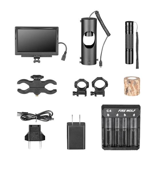 Infrared LED Night Vision Camera System For Hunting Optical Sight Scope