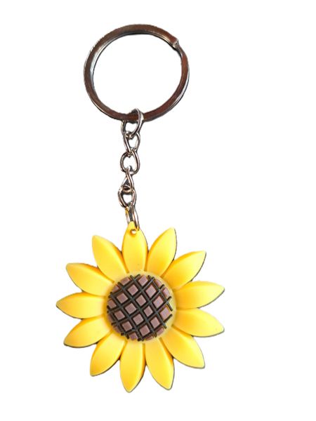 Sunflower Keychain