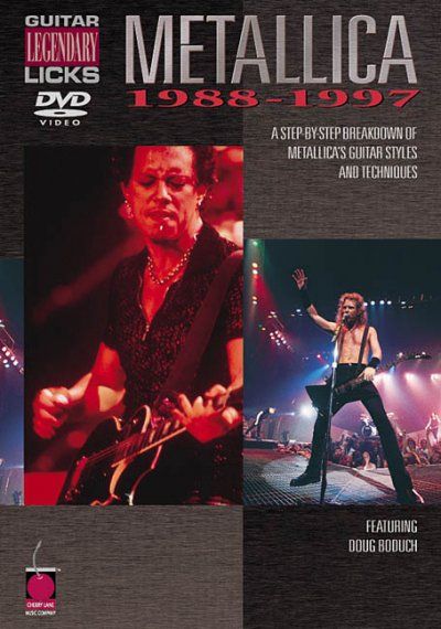 Metallica - Metallica - Guitar Legend Licks 88 - 97 (DVD)