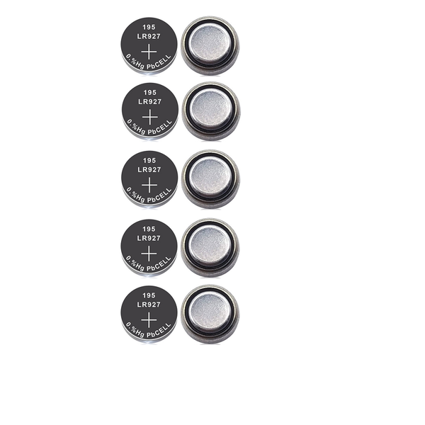 KT&amp;SA LR927/395/195 AG7 batteries Lithium Cell Watch Battery Pack of 10
