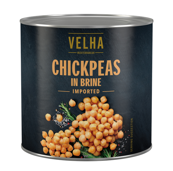 Velha Chickpeas in Brine - A9 - 6 Pack