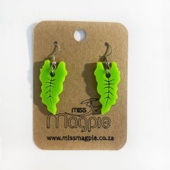 Miss Magpie Oak Leaf Earrings