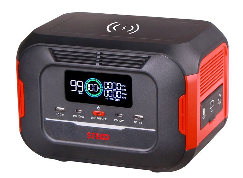 Steco Ps-300 Fast Charging Portable Power Station 300w