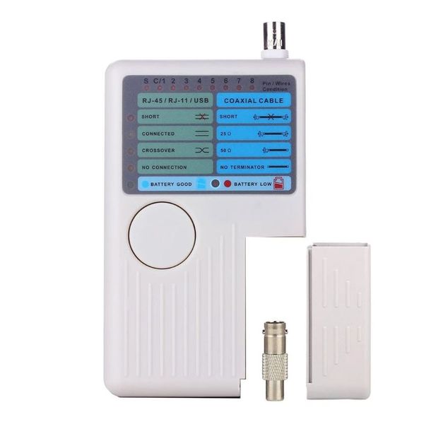 Proffessional L155 4 In 1 Remote Cable Tester for RJ11/RJ45/USB/BNC Cables