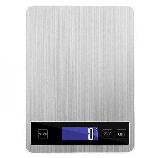 Optic Digital Kitchen Scale-Silver