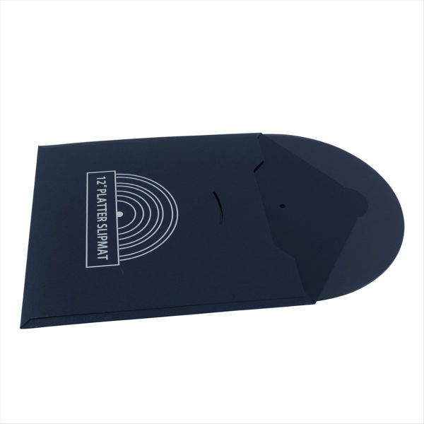 Black Acrylic Vinyl Record Mat Record Turntable Mat Anti-Noise