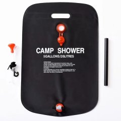 Travel Outdoor Solar PVC Camping Heating Pressure Shower Bag Gallons 20L