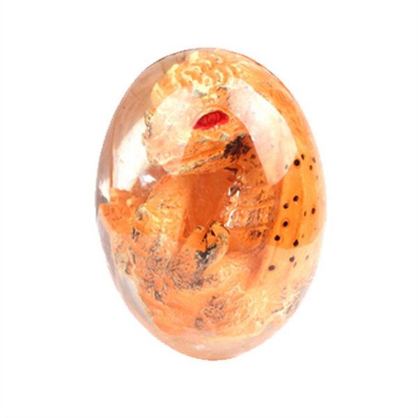 Lava Dragon Egg Resin Statue Ornamental Dinosaur Eggs Sculpture C