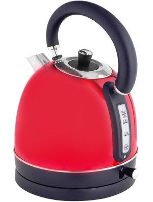1.8L Capacity 2200W Cordless Electric Dome Kettle with Scale Filter