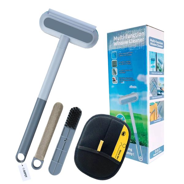 4-IN-1 MULTI-SURFACE WINDOW and Removal Gloves